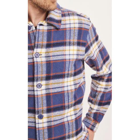 Kenntnisgekleidung Kiefer Kiefer Big Checked Heavy Flanell Overshirt